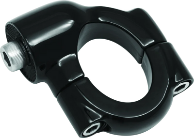 Kuryakyn Side Mount License Plate Holder Clamp Softail Models Gloss Black