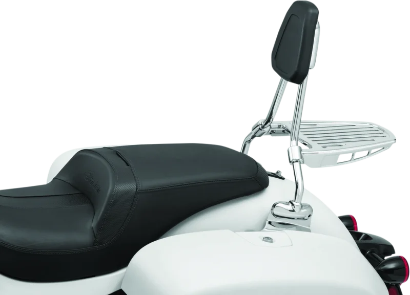 Kuryakyn Sissy Bar For Indian Models Chrome - Back View