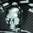 Load image into Gallery viewer, Kuryakyn Skull Horn Cover 17-Up With Waterfall Style Horn Chrome