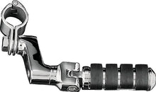 Load image into Gallery viewer, Kuryakyn Small ISO Offset Highway Pegs With 1-1/4inch Clamp Chrome (Pair)