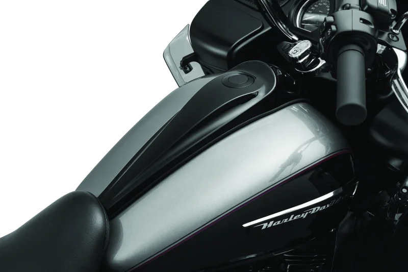 Kuryakyn Smooth Dash Console Jim Nasi Black - Back View