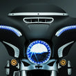 Load image into Gallery viewer, Kuryakyn Smooth Windshield Trim 14-Up Touring Chrome - Additional View 5
