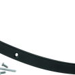 Load image into Gallery viewer, Kuryakyn Smooth Windshield Trim 14-Up Touring Gloss Black - Main Product View
