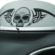 Load image into Gallery viewer, Kuryakyn Smooth Windshield Trim 96-13 Touring Chrome - Side View