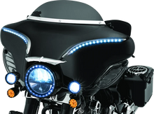 Load image into Gallery viewer, Kuryakyn Smooth Windshield Trim 96-13 Touring Chrome - Additional View 5