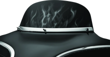 Load image into Gallery viewer, Kuryakyn Smooth Windshield Trim 96-13 Touring Chrome - Additional View 6