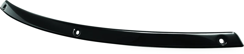 Kuryakyn Smooth Windshield Trim 96-13 Touring Gloss Black - Main Product View