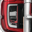 Load image into Gallery viewer, Kuryakyn Solid Plates Tracer Rad Grills - Side View