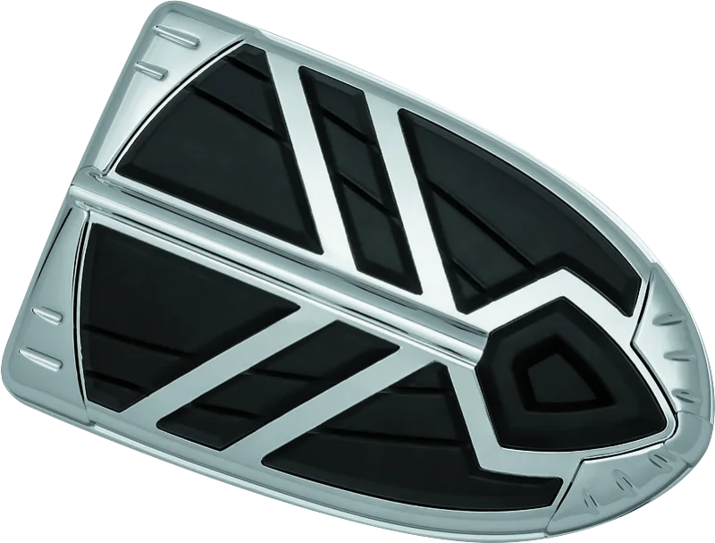 Kuryakyn Spear Brake Pedal Pad For 14-23 Indian Models Chrome - Main Product View