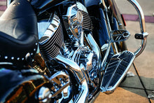 Load image into Gallery viewer, Kuryakyn Spear Brake Pedal Pad For 14-23 Indian Models Chrome - Side View
