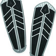 Load image into Gallery viewer, Kuryakyn Spear Driver Floorboard Inserts Indian Chrome - Main Product View