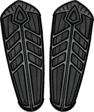 Load image into Gallery viewer, Kuryakyn Spear Driver Floorboard Inserts Satin Black - Main Product View
