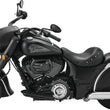 Load image into Gallery viewer, Kuryakyn Spear Driver Floorboard Inserts Satin Black - Back View