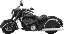 Load image into Gallery viewer, Kuryakyn Spear Driver Floorboard Inserts Satin Black - Back View