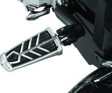 Load image into Gallery viewer, Kuryakyn Spear Footpegs Without Adapter Chrome - Side View