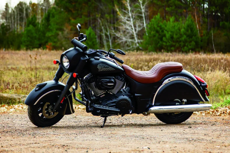 Kuryakyn Spear Grips For Indian Black - Side View