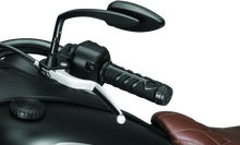 Load image into Gallery viewer, Kuryakyn Spear Grips For Indian Black - Detail View