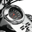 Load image into Gallery viewer, Kuryakyn Speedometer Trim Ring With Visor Chrome