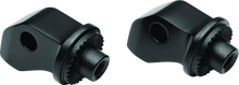 Load image into Gallery viewer, Kuryakyn Splined Front Peg Adapter 15-20 Scout Satin Black - Main Product View