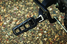 Load image into Gallery viewer, Kuryakyn Splined Front Peg Adapter 15-20 Scout Satin Black - Side View