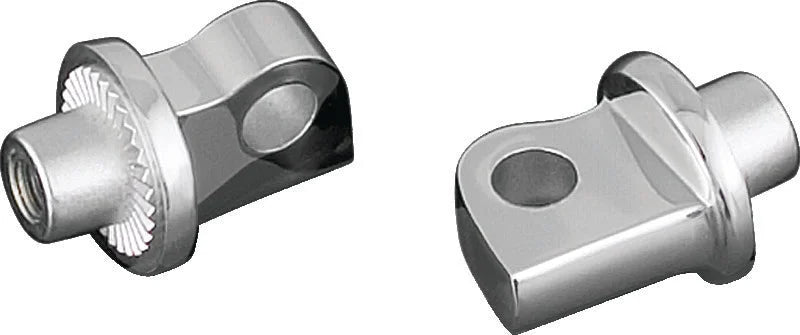 Kuryakyn Splined Male Mount Adapter Chrome - Main Product View