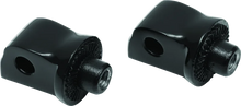 Load image into Gallery viewer, Kuryakyn Splined Passenger Peg Adapter Black - Main Product View