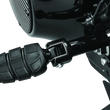 Load image into Gallery viewer, Kuryakyn Splined Passenger Peg Adapter Black - Side View