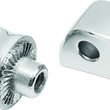 Load image into Gallery viewer, Kuryakyn Splined Passenger Peg Adapter Chrome - Main Product View