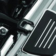 Load image into Gallery viewer, Kuryakyn Splined Passenger Peg Adapter Chrome - Side View