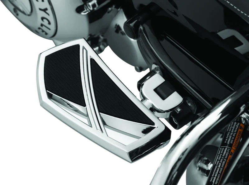 Kuryakyn Splined Passenger Peg Adapter Indian Chrome - Side View