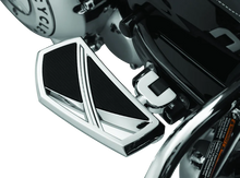 Load image into Gallery viewer, Kuryakyn Splined Passenger Peg Adapter Indian Chrome - Side View