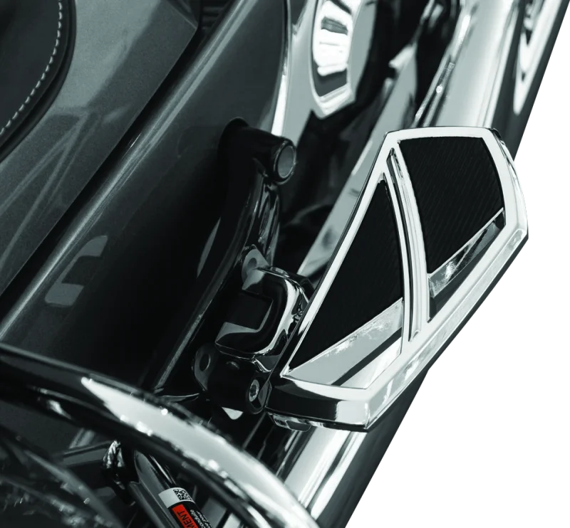Kuryakyn Splined Passenger Peg Adapter Indian Chrome - Detail View