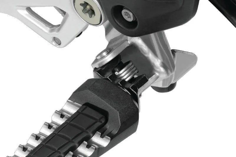 Kuryakyn Splined Peg Adapter Bmw Blk - Back View