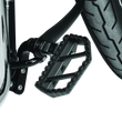Load image into Gallery viewer, Kuryakyn Splined Peg Adapter Harley-Davidson Male Mount Black - Side View