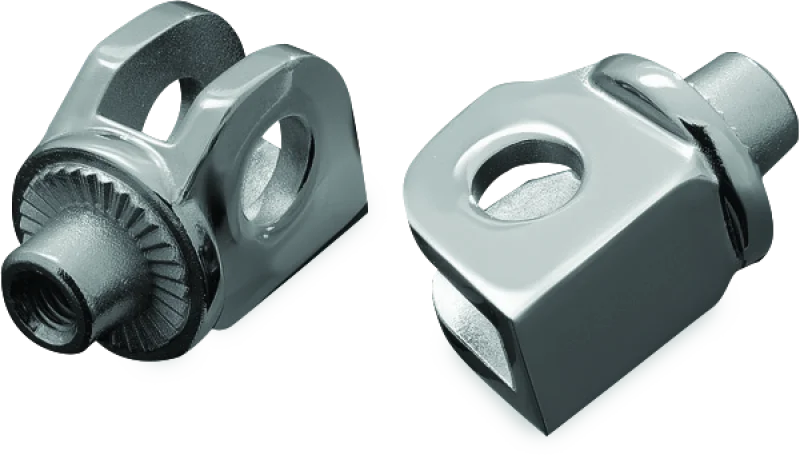 Kuryakyn Splined Peg Adapter Kawasaki Front Chrome