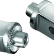 Load image into Gallery viewer, Kuryakyn Splined Peg Adapter Rear Chrome