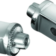 Load image into Gallery viewer, Kuryakyn Splined Peg Adapter Rear Chrome