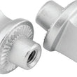 Load image into Gallery viewer, Kuryakyn Splined Peg Adapter Silver - Main Product View