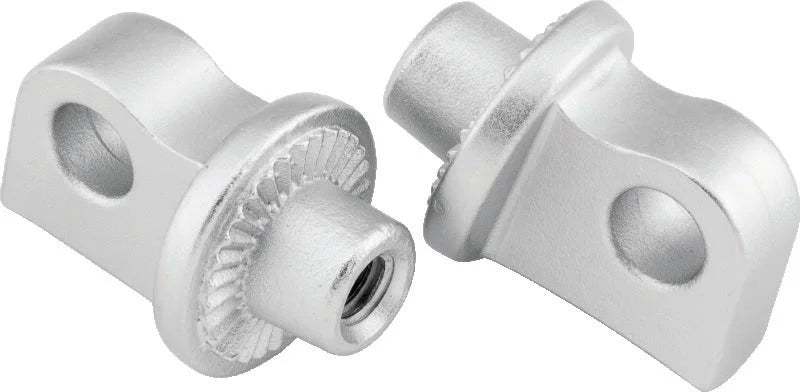 Kuryakyn Splined Peg Adapter Silver - Main Product View