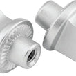 Load image into Gallery viewer, Kuryakyn Splined Peg Adapter Silver - Main Product View