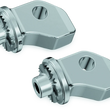 Load image into Gallery viewer, Kuryakyn Splined Peg Adapters Front Indian Scout Chrome - Main Product View