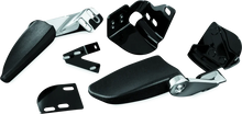 Load image into Gallery viewer, Kuryakyn Stealth Passenger Armrests 97-13 Touring Models Chrome - Main Product View