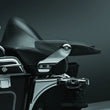 Load image into Gallery viewer, Kuryakyn Stealth Passenger Armrests 97-13 Touring Models Chrome - Installation View