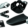 Load image into Gallery viewer, Kuryakyn Stealth Passenger Armrests 97-13 Touring Models Chrome - Main Product View