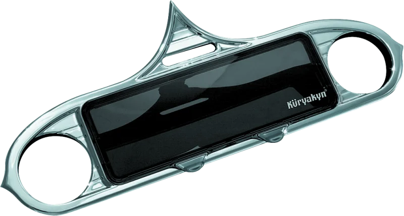 Kuryakyn Stereo Accent 96-13 FL Touring Models Chrome - Main Product View