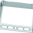 Load image into Gallery viewer, Kuryakyn Stereo Accent Chrome - Main Product View