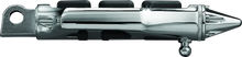 Load image into Gallery viewer, Kuryakyn Stiletto Pegs With Male Mount Chrome - Back View