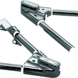 Load image into Gallery viewer, Kuryakyn Swingarm Cover Kit - Unlighted 00-07 Softail Models Chrome - Main Product View