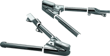 Load image into Gallery viewer, Kuryakyn Swingarm Cover Kit - Unlighted 00-07 Softail Models Chrome - Main Product View
