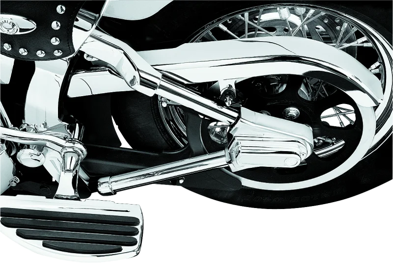 Kuryakyn Swingarm Cover Set 00-07 Softail Models (Set) - Side View